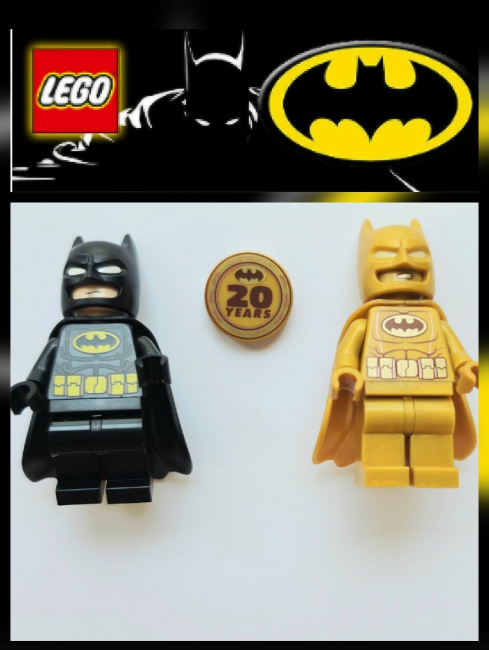 Lego Batman 20th Anniversary Collectible Figurines